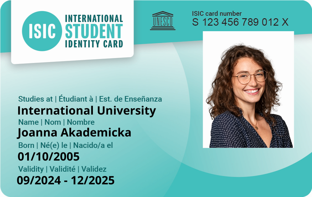 Legitymacja ISIC Szczecin